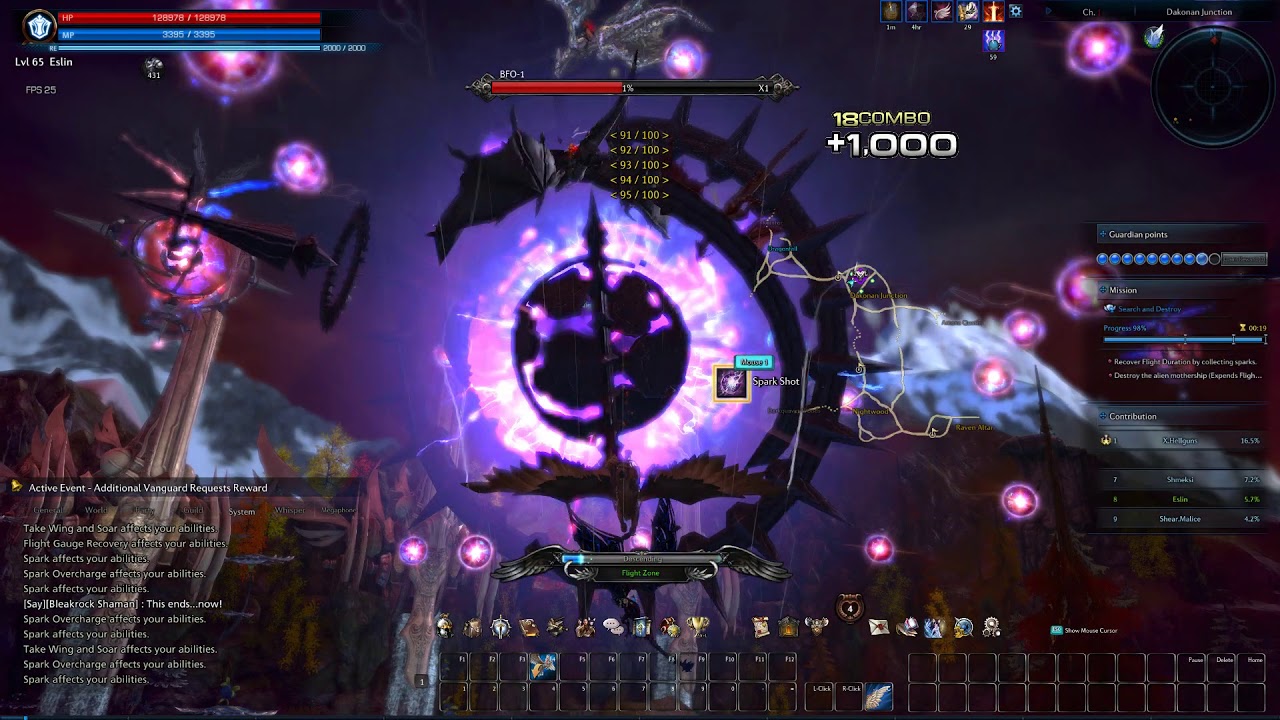 TERA Online - Quest 1215 - Aerial Guardian [Story Quest]