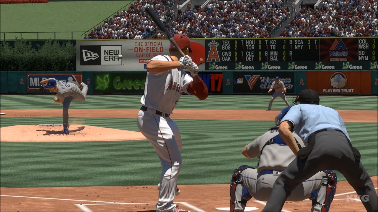 MLB The Show 17 - Los Angeles Dodgers vs Los Angeles Angels | Gameplay (PS4 Pro HD) [1080p60FPS]
