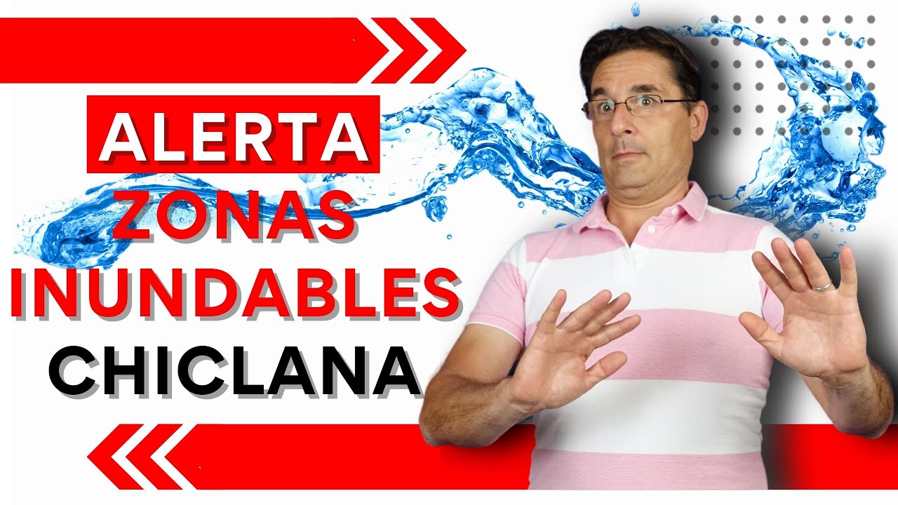Donde están las zonas inundables en Chiclana