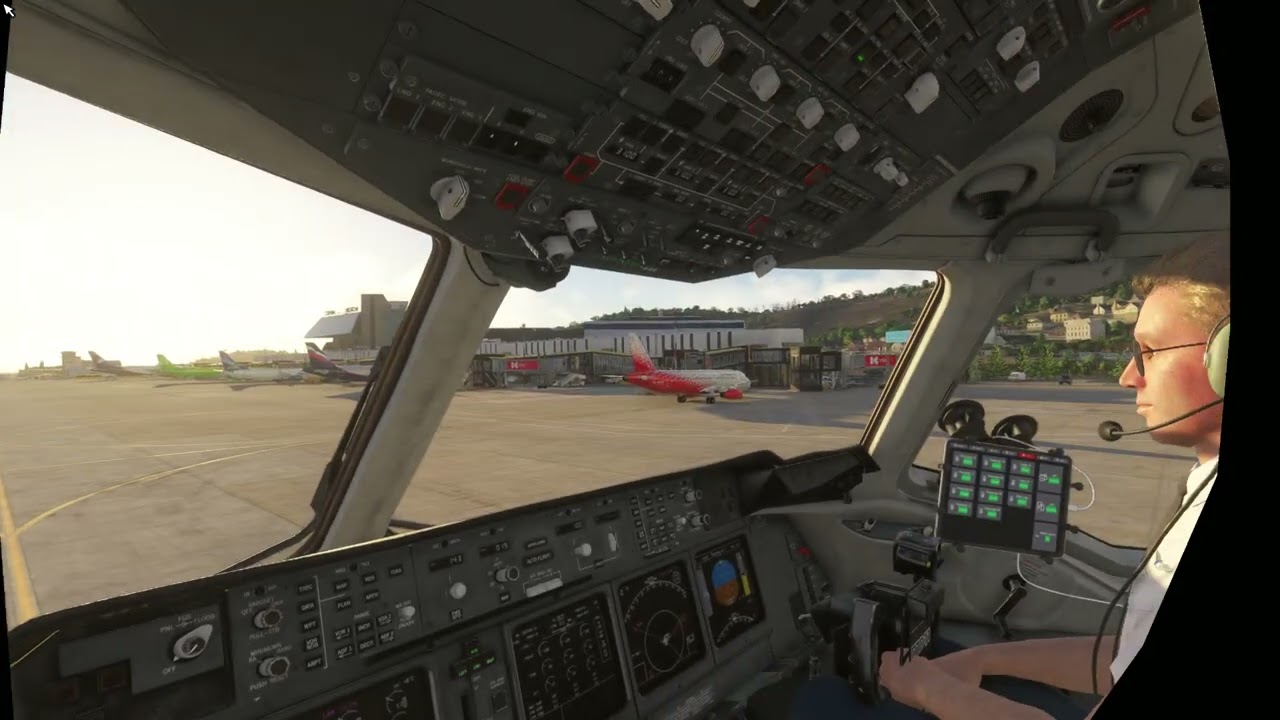 Посадка в Сочи на MD-11
