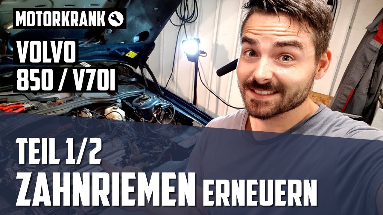 Zahnriemen wechseln Teil1 // Volvo 850 2.5l Zylinderkopf -Folge1
