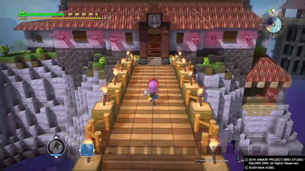 Dragon Quest Builders: Historically Recreational Sunken Castle of Rimuldar