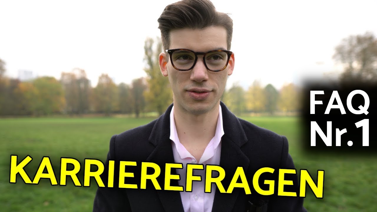 Lerntechnik für Werkstudenten? Wirtschaftsinformatik Master? Englisch in BWL? | KarriereFragen #1
