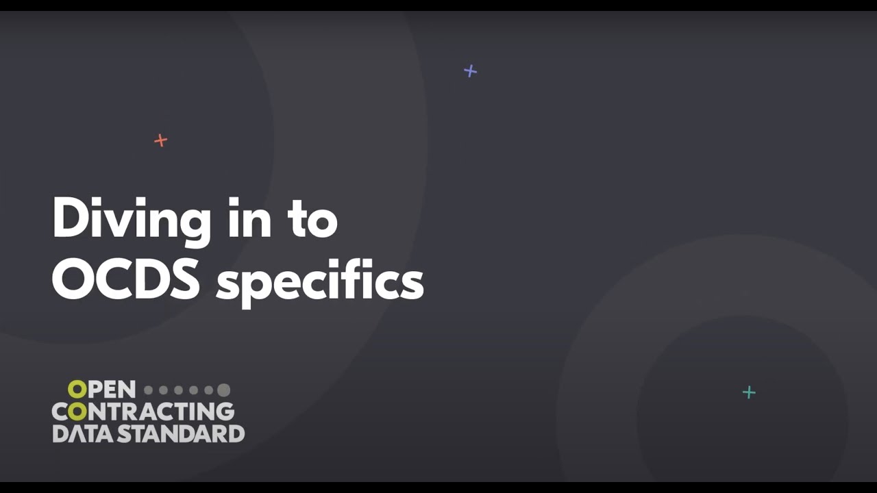 Diving into OCDS specifics