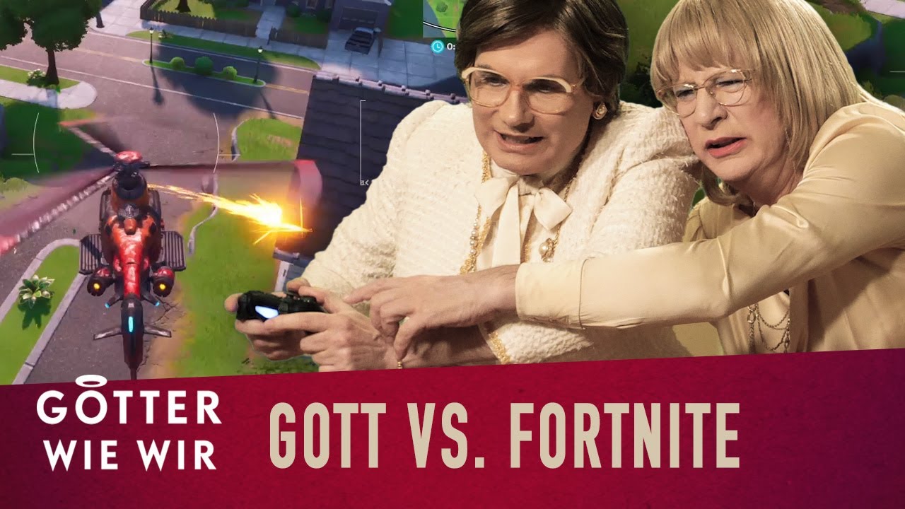 Gott testet Internet Trends - Let’s Play Fortnite | Götter wie wir