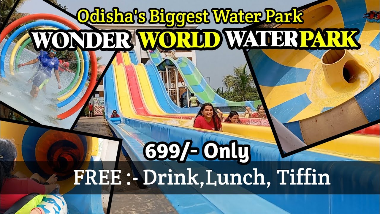 Vlog -Wonder World Water Park Puri (Biggest Water Park in Odisha)