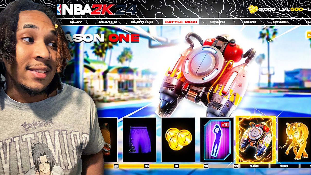 NEW NBA 2K24 BATTLE PASS REP SYSTEM!