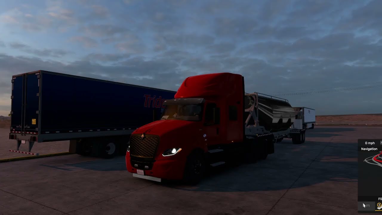 ATS 1 Gameplay (1.57+)MODS /// Folge 4 /// Route 1 Montana - Mexiko (Teil 4/4)