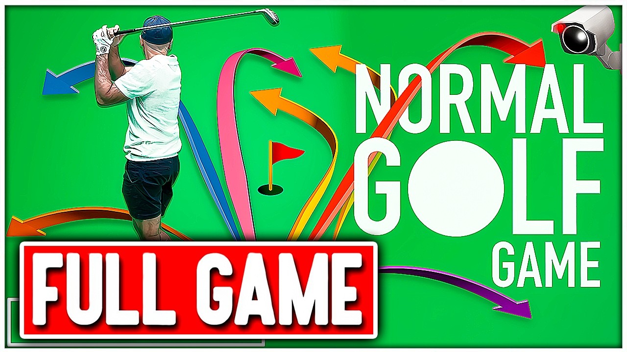 NORMAL GOLF GAME Gameplay FULL GAME Walkthrough No Commentary PC + Ending