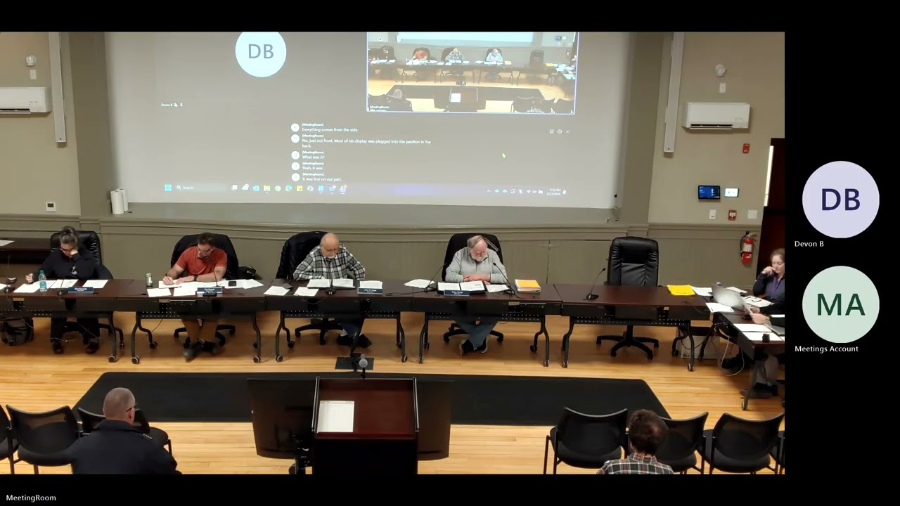 Select Board Meeting - February 17, 2026