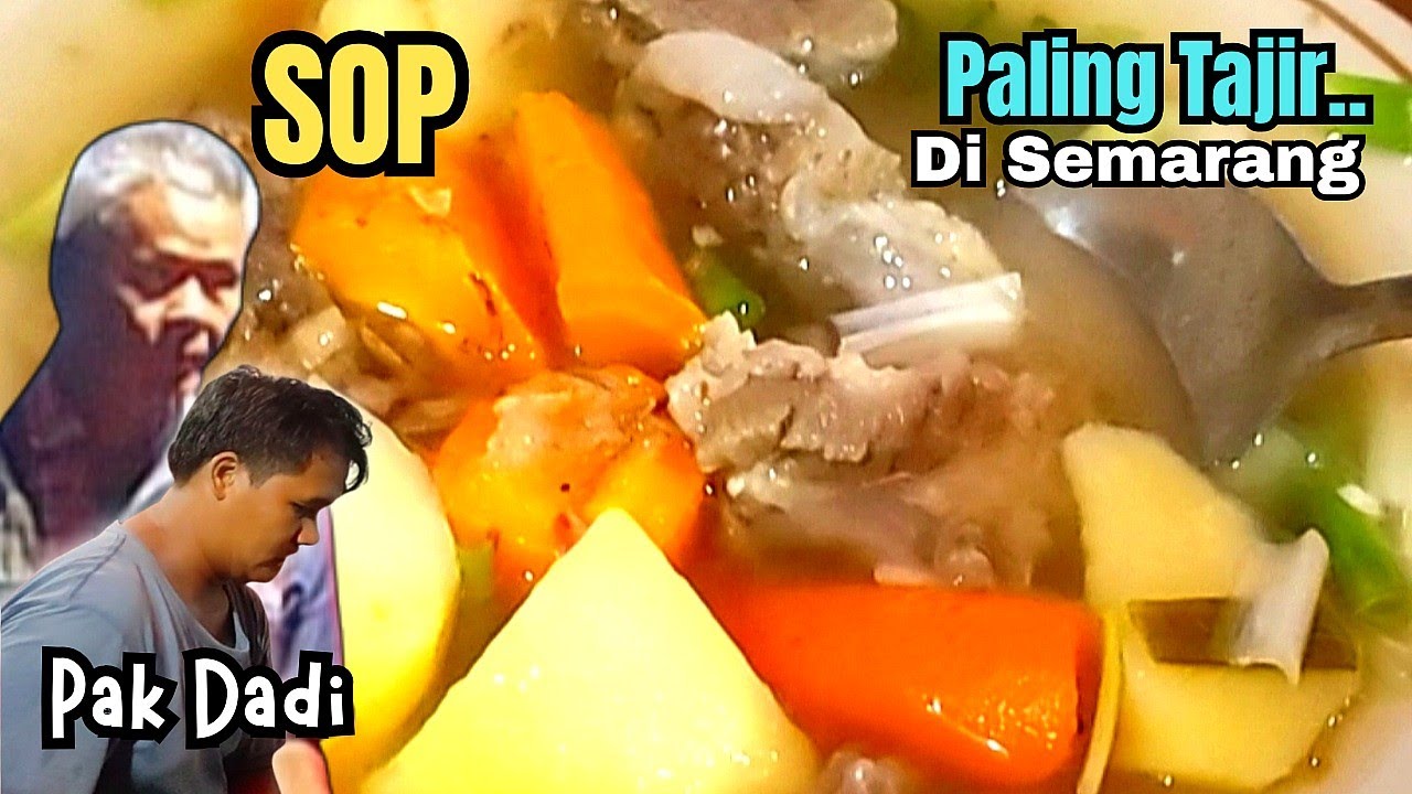 SOP Daging Sapi Paling Tajir di Semarang, ada di Jl Mt Haryono Mataram