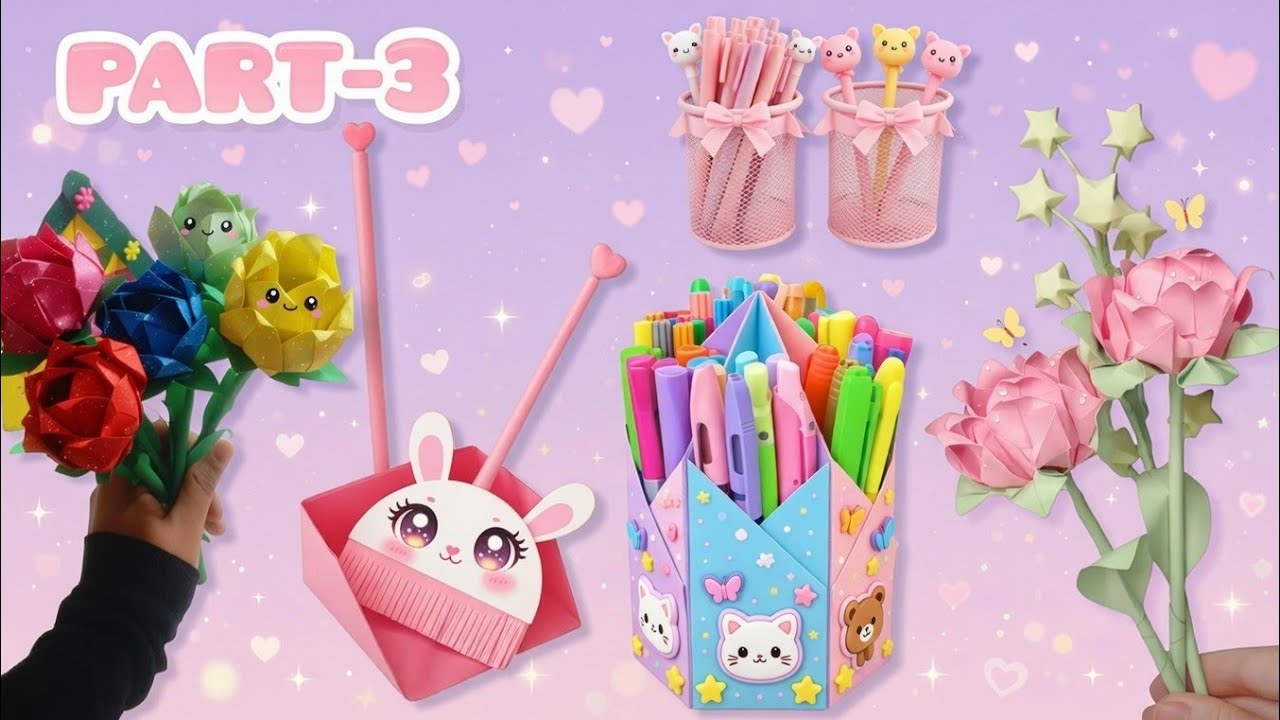 4DIY Hacks 💡 For SCHOOL Students ! // Part   2 school supplies