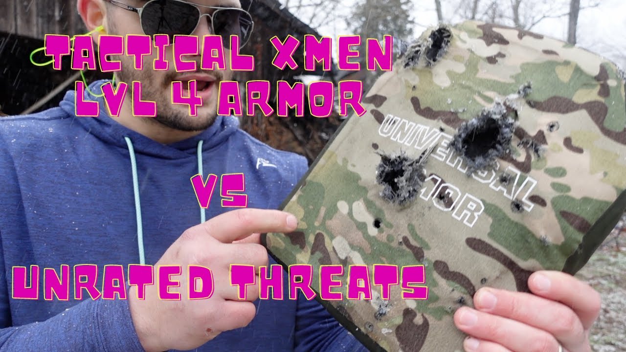 Best Level IV Armor VS Unrated Threats TacticalXmen Level 4 Lightweight Body Armor