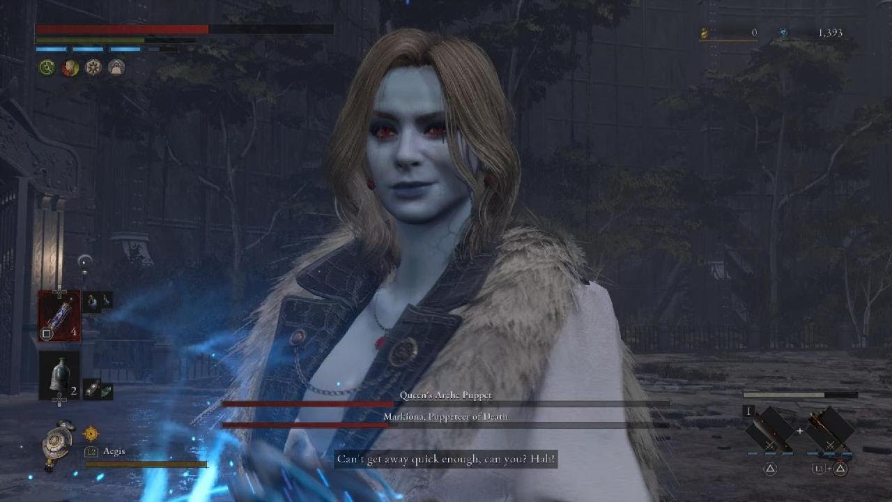 Lies of P Overture: Markiona, Puppeteer of Death boss fight