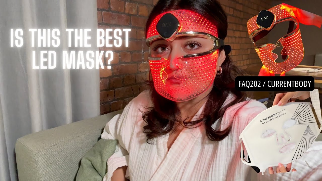 Is This the Best LED Mask? FOREO FAQ 202 Review + CurrentBody Comparison | corallista