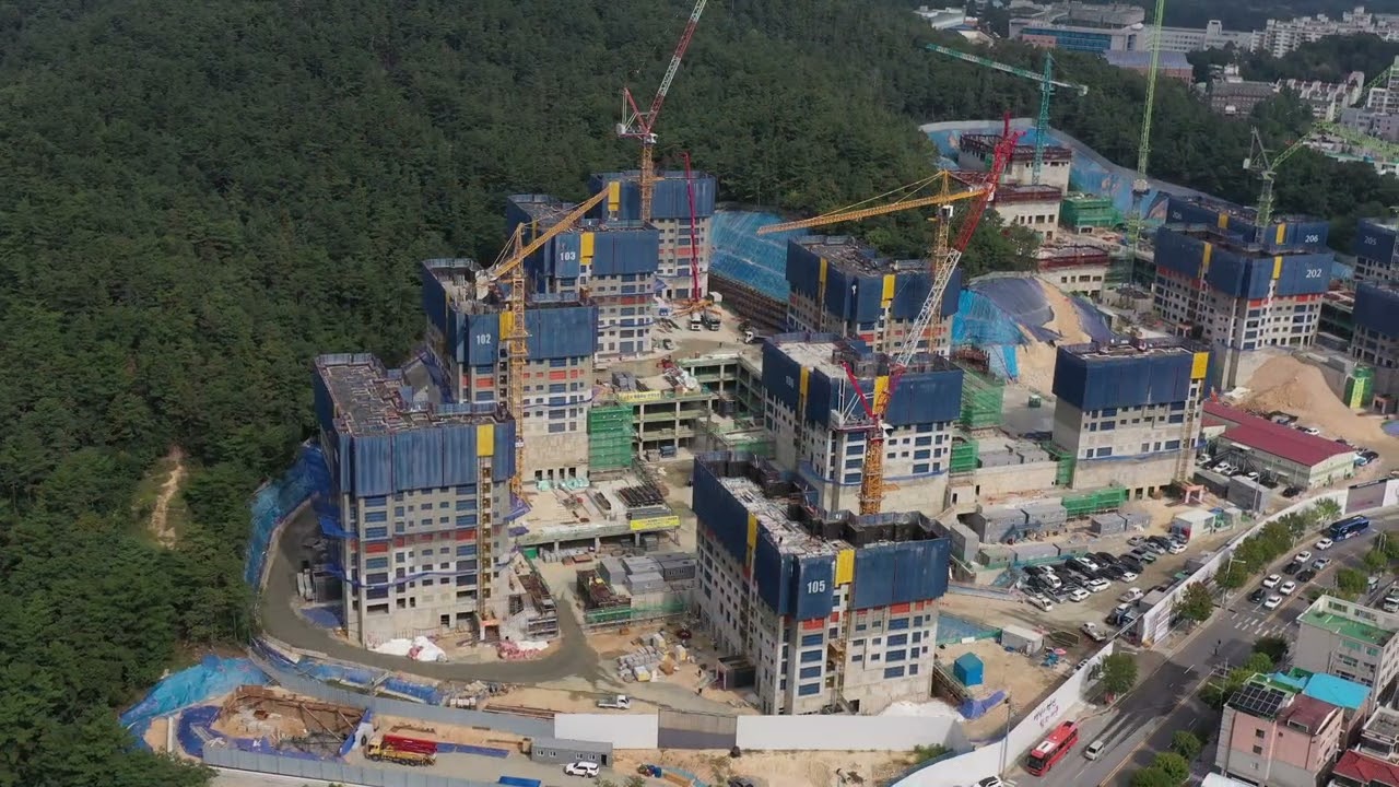 [CTSA]한화포레나대전월평공원 드론 촬영 영상