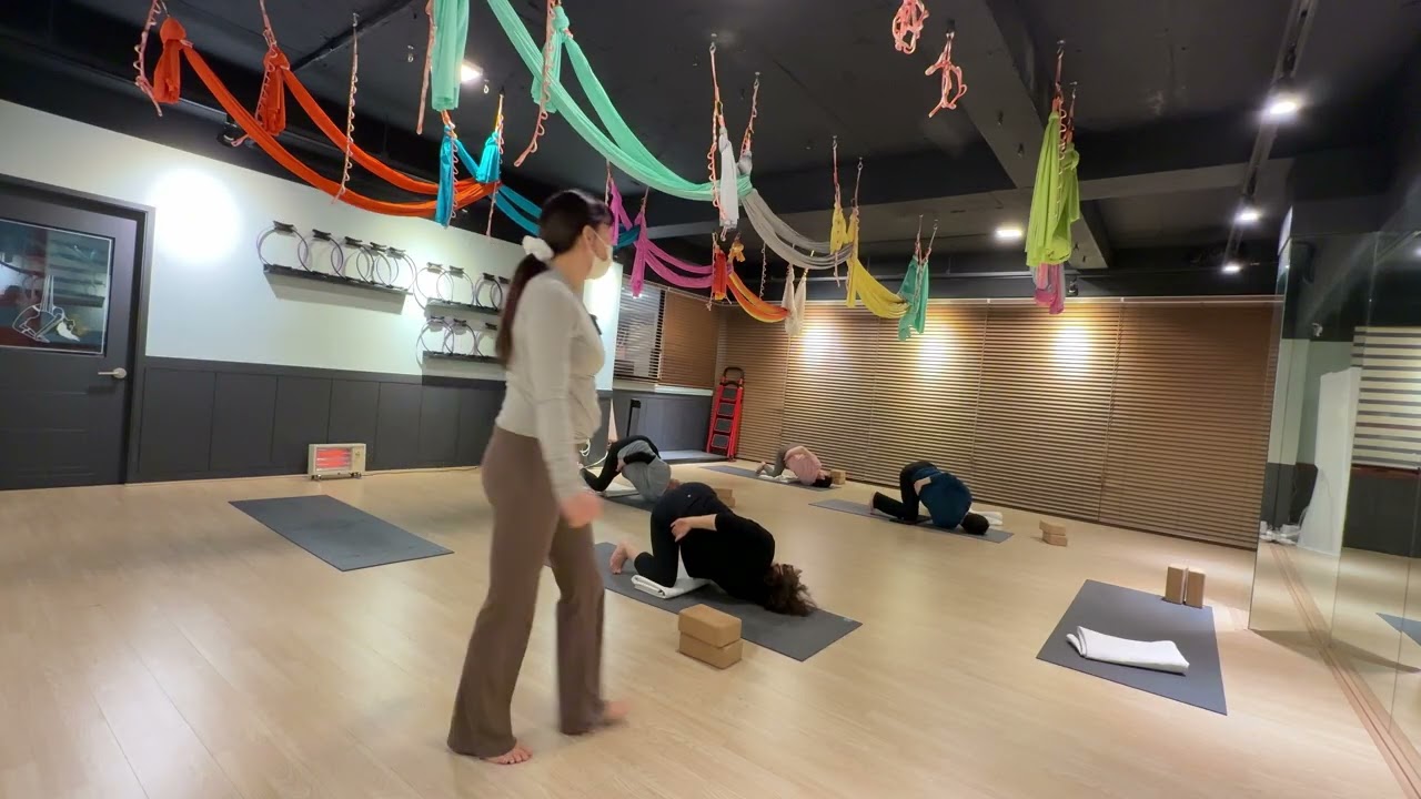 빈야사요가 60분 수업 # 런지트위스트 