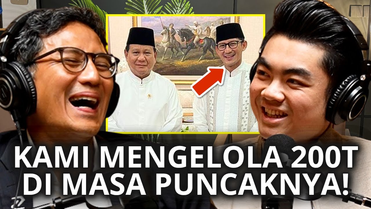 Sandiaga Uno: Nonton Podcast Ini Kalau Mau Punya 100 Juta Pertama!