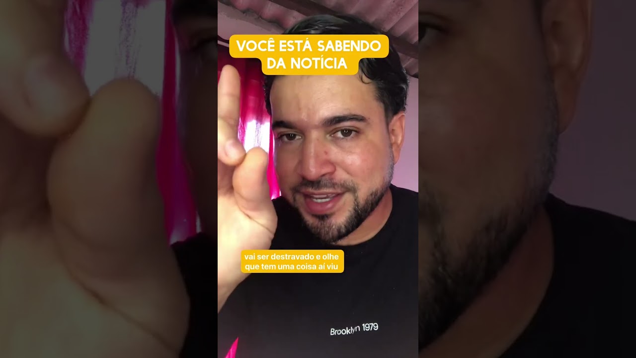 Você está sabendo da notícia 
