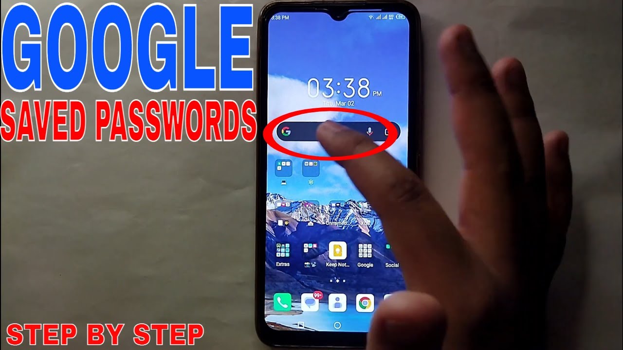 ✅  How To Find Your Saved Passwords In Google 🔴