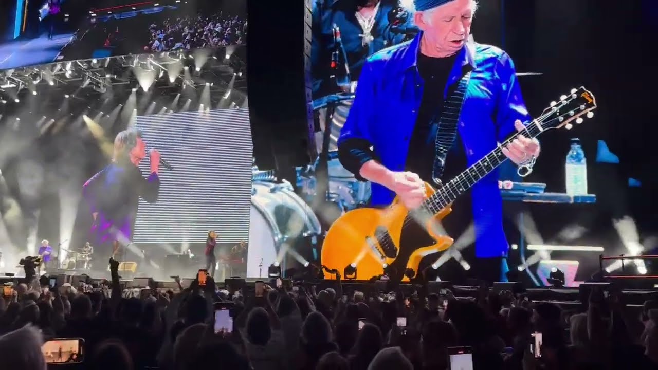 Satisfaction The Rolling Stones Live at Allegiant Stadium Las Vegas 11th May 2024 #therollingstones 