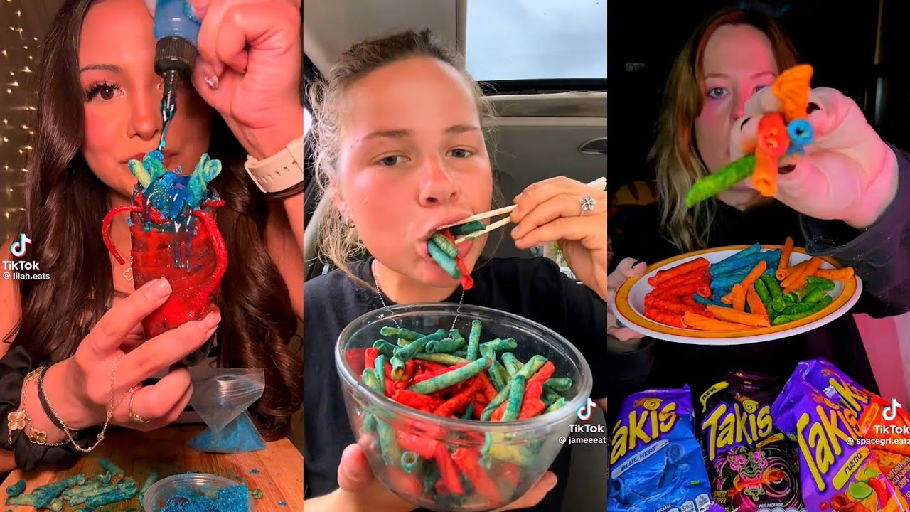 SOME OF THE BEST TAKIS MUKBANGS | TIKTOK COMPILATION 
