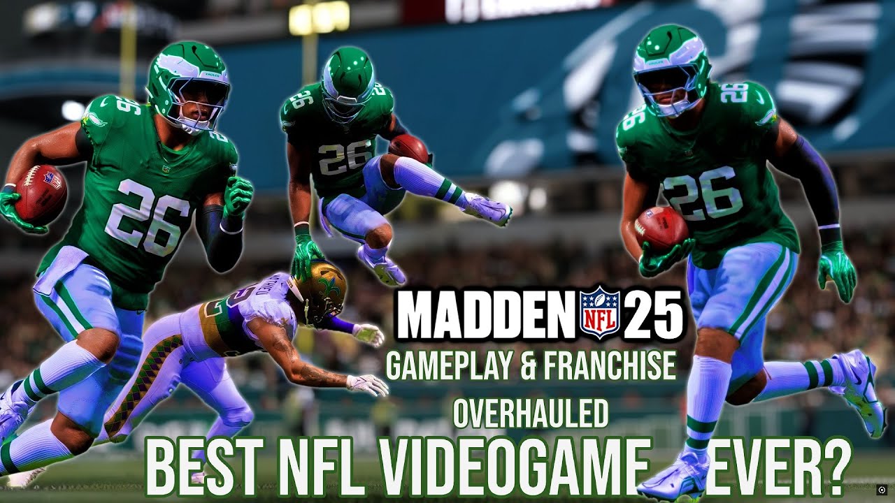 Почему Madden 25 — лучшая игра среди футбольных видеоигр NFL