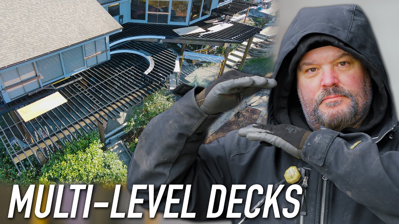 How I Frame Multi-Level Decks (Techniques And Designs)
