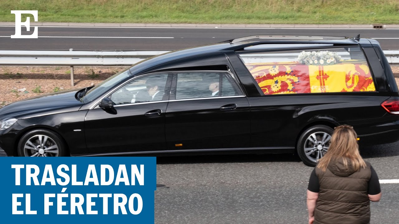 El féretro de la reina Isabel II se traslada desde Edimburgo a Londres (13/09/2022) | El País