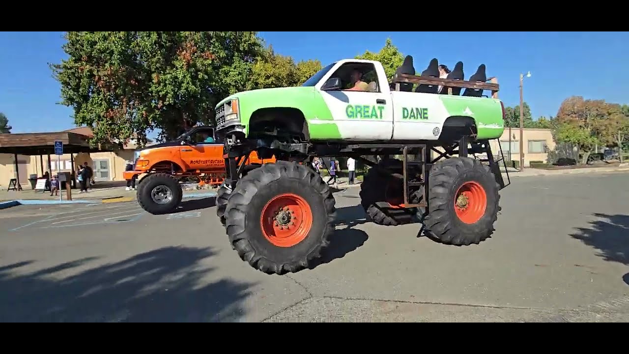 Want to ride this monster truck? 