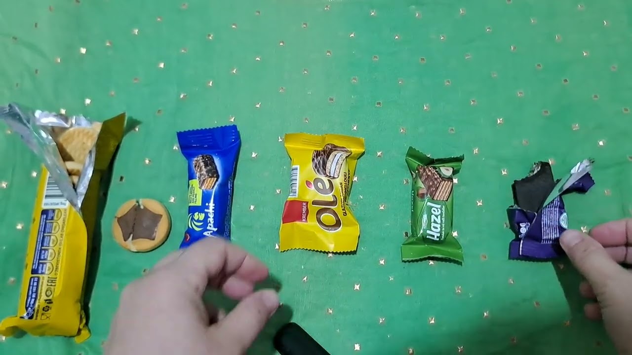 Chocolate ASMR,/waffle crunch ASMR,/SweetStop — relaxing chocolate and waffle ASMR