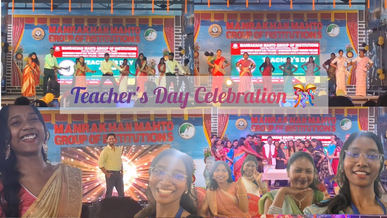 Teacher's Day Celebration 🎊💓 | College Vlog | 💖 