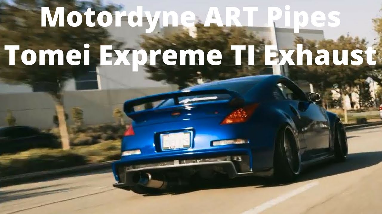 Motordyne ART Pipes on Tomei Expreme TI CAT Back Exhaust