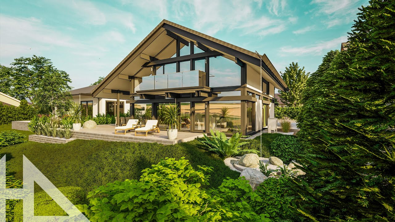 Entdecke luxuriöses Wohnen in diesem modernen HUF Haus 🏠