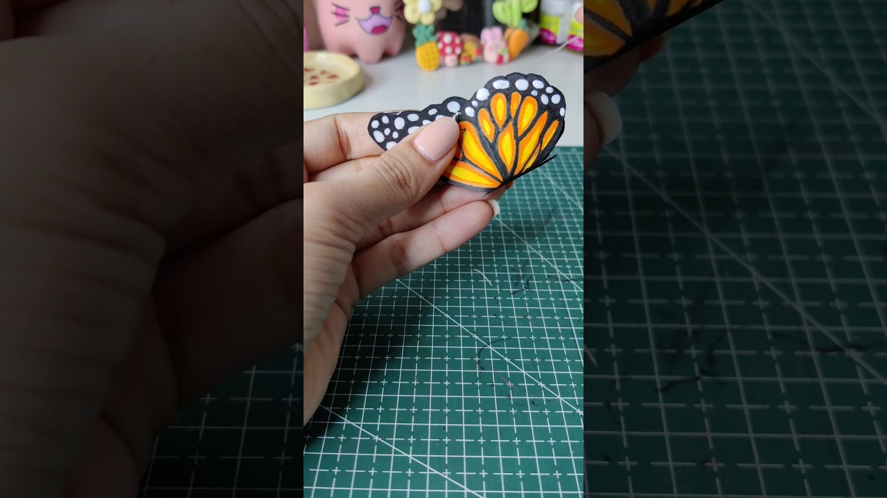 DIY Floating Butterfly 🦋✨#shorts #diy