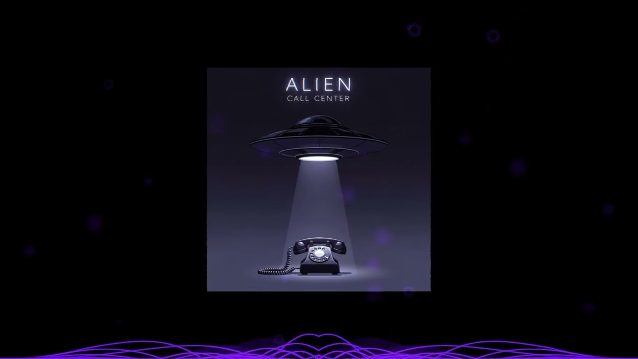 Alien Call Center - Devil Cloud | Visualizer #new #music #dubstep  #visualizer