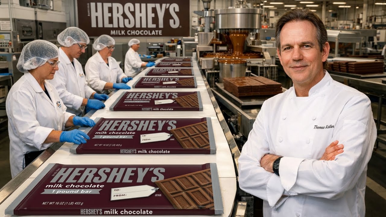 Inside the Hershey’s Milk Chocolate Factory: An American Icon by Thomas Keller (Full Process)