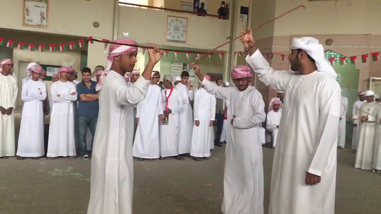 حفل العيد الوطني 46 المجيد مدرسة عزان بن قيس ( البريمي )