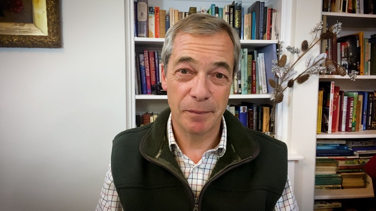 Nigel Farage reacts as UK Parliament finally passes Brexit Deal.