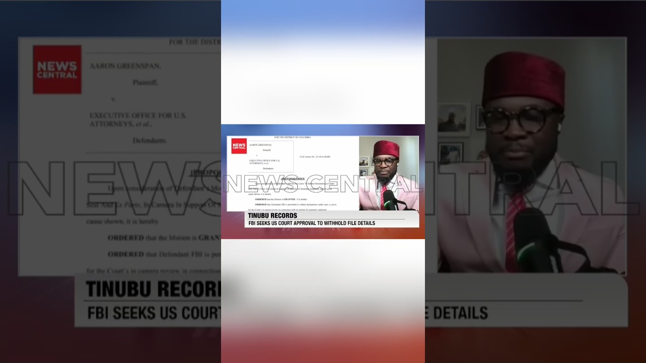 FBI may have reasons to withhold Tinubu records - Charles Oludare