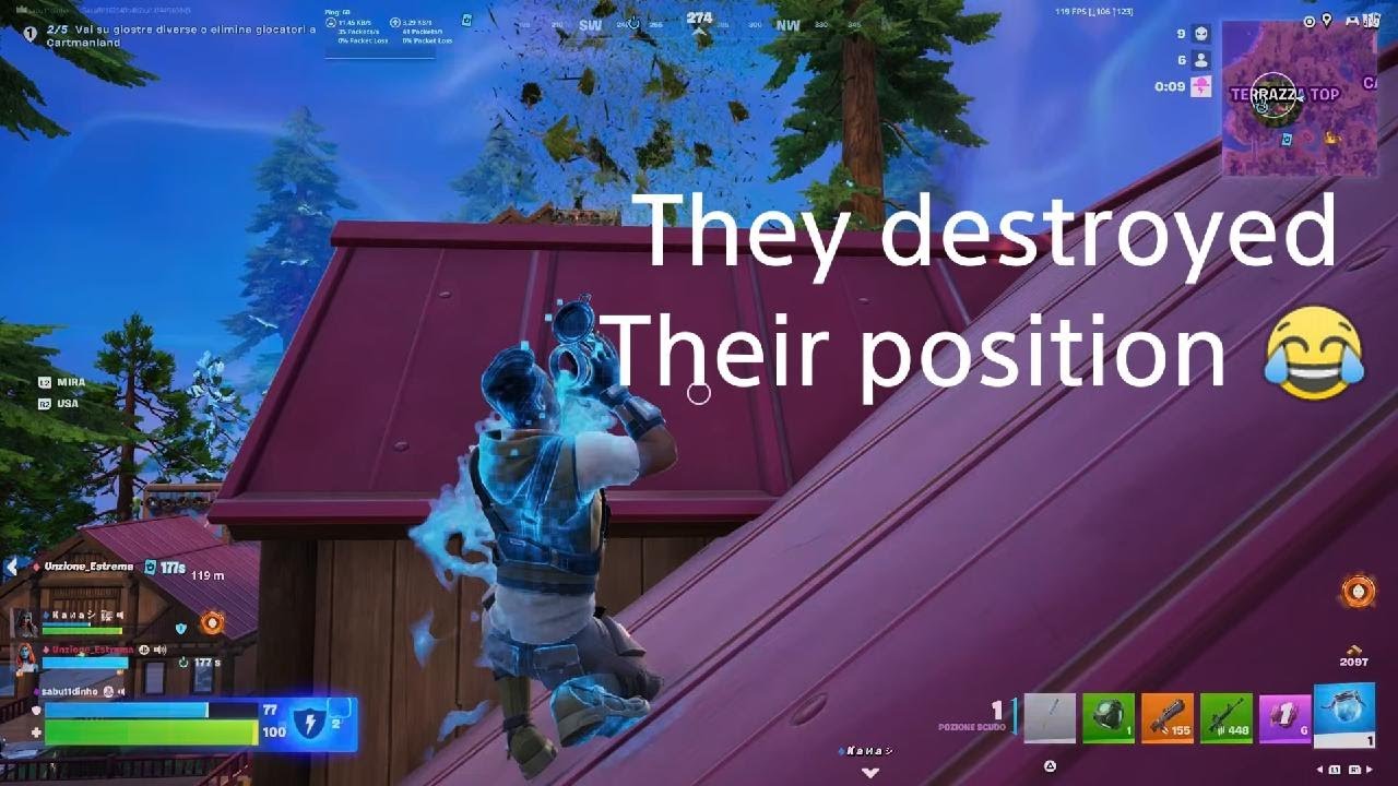Fortnite ZB - They need to learn how to use bunkers