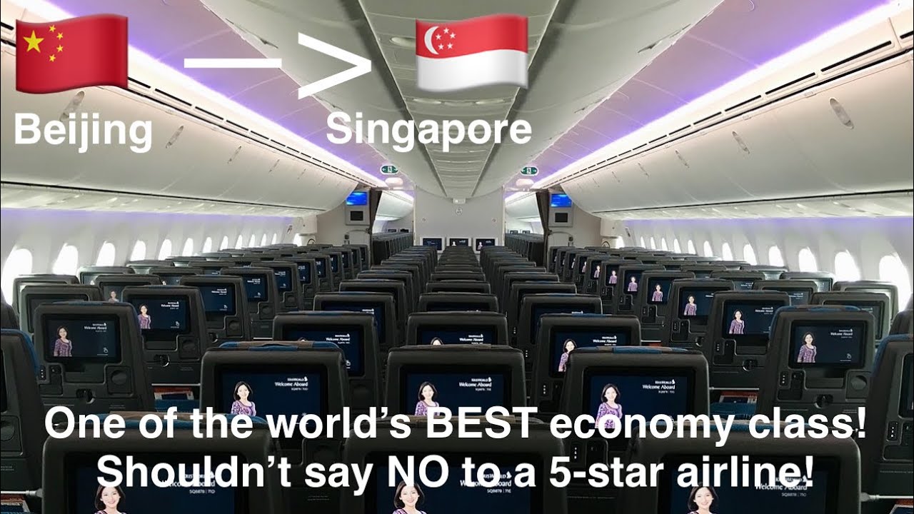 TRIPREPORT | ECONOMY CLASS | Singapore Airlines | Beijing PKX - Singapore | Boeing 787-10 Dreamliner
