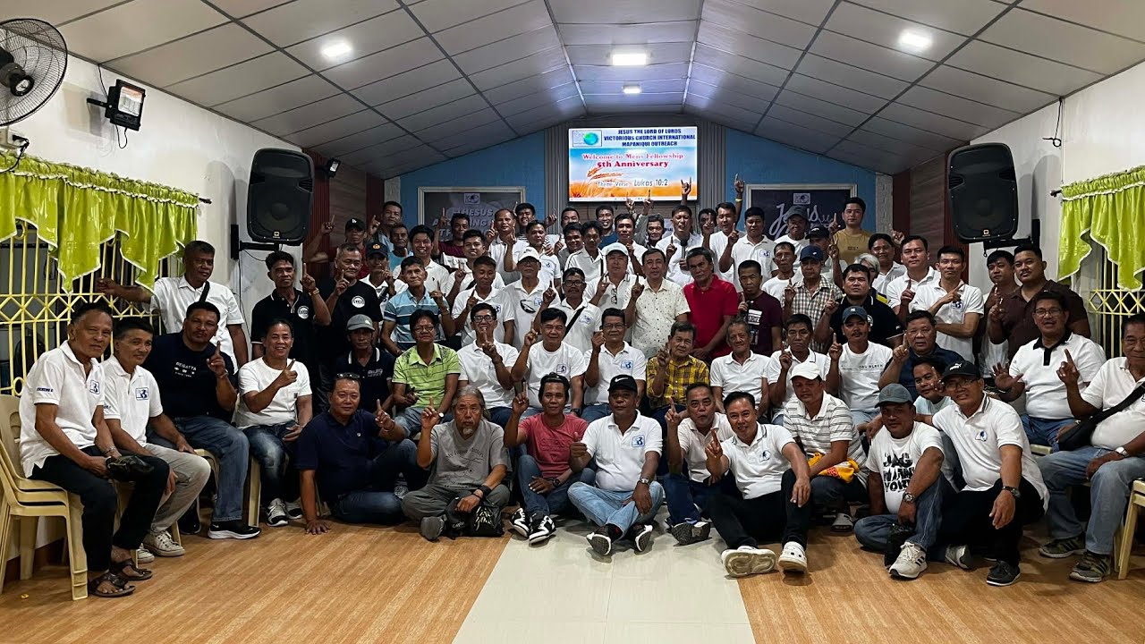 Happy 5th anniversary men's fellowship 