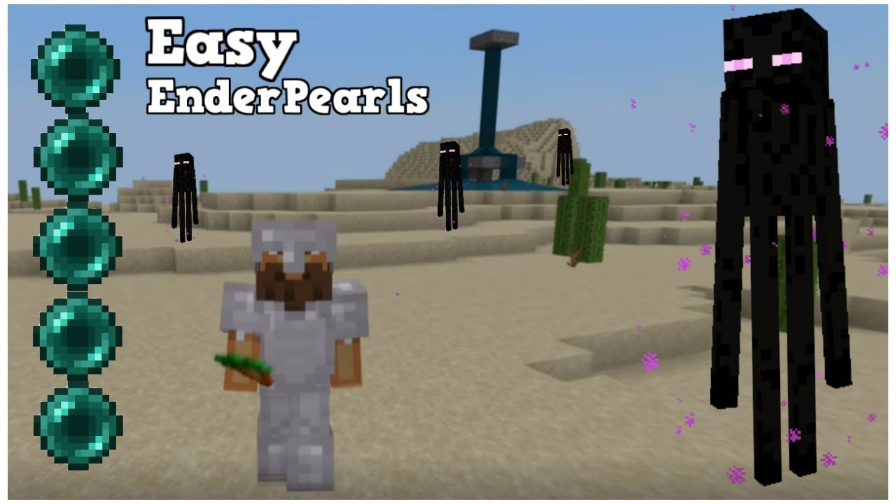 Как быстро получить жемчуг Эндера, прежде чем попасть в Конец! MCPE, XBOX, Windows 10, Nintendo S...