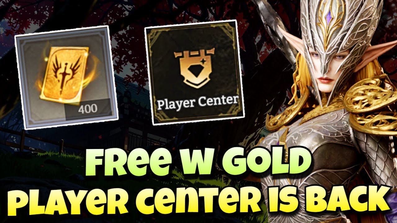 How To Get FREE W-GOLD For EVERYONE! Player Center Is BACK! (Legit This Time) | Watcher of Realms