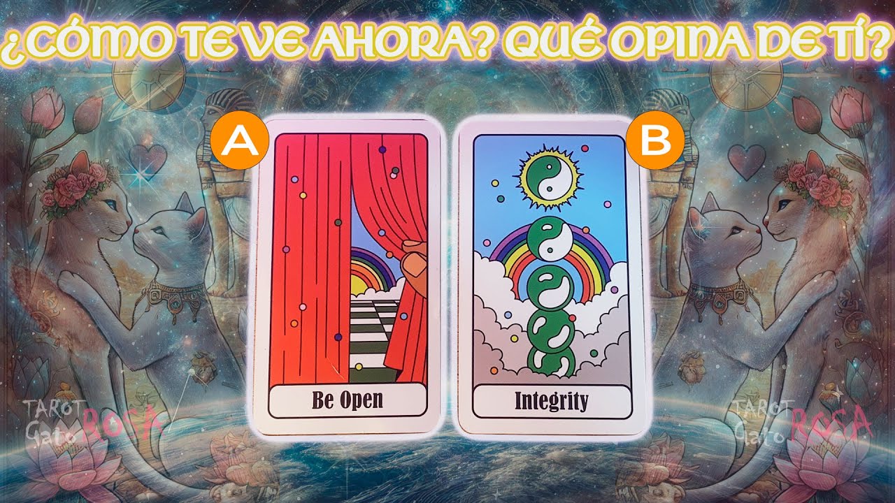 ❤️‍🔥  CÓMO TE VE AHORA 🔮QUÉ OPINA DE TÍ Y DE LA CONEXIÓN 🌹 | Elige una carta lectura de tarot amor