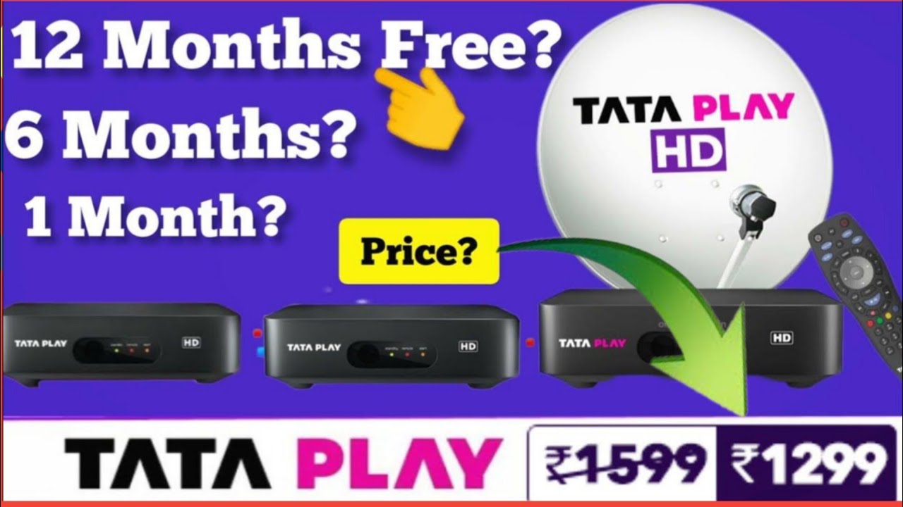 Tata Play New Offers Plans & Price 2023 In India Tata Sky Connection Tata Sky connection