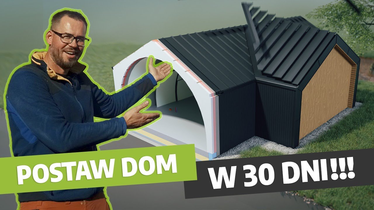 DOM ZE STYROPIANU! Postaw w 30 dni!