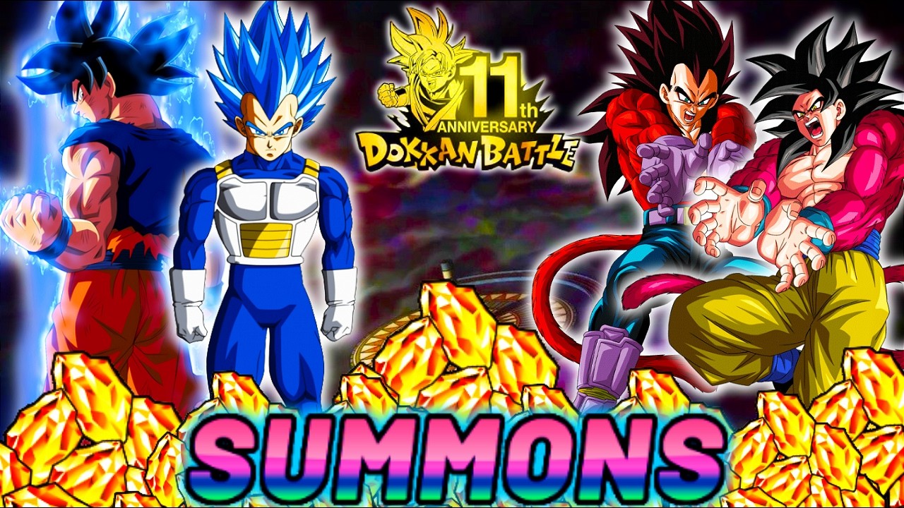 11th Anni, часть 2, призыв DBZ Dokkan Battle