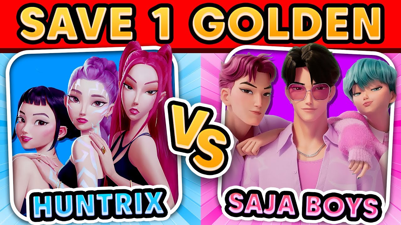 Save One Drop One ✨ KPOP DEMON HUNTERS - 🔥 Golden Different Versions